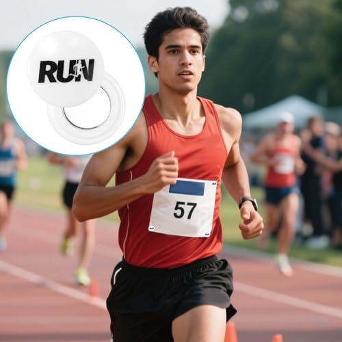 4 Pcs Magnetic Race Bib Clips