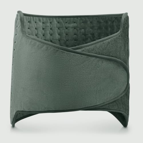 Heating Pad for Back and Period Cramps - color: Blackish Green