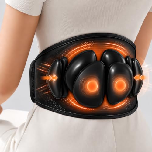 IKEEPFIT Back Massager for Pain Relief Deep Tissue, FSA Eligible HSA - color: Black
