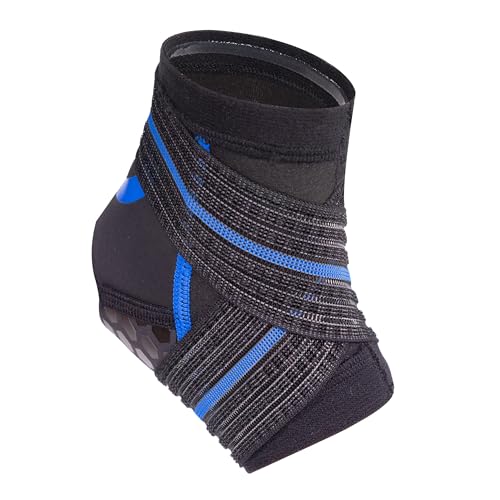 Nvorliy AquaFlex Pro Ankle Brace, Compression Ankle Sleeve for Swimming, Aquatic, Sailing, Scuba Diving, Surfing, Paddle Boarding, Kayaking & Injury Recovery – Supports Women & Men - size: Small
