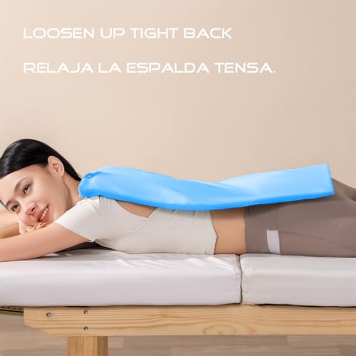 Boncare® Vinyl Large Heating Pad 3 Timers and Stay on for Back Pain Relief and Cramps, 4 Temperature Settings Hot Electric Heat Pad with Washable Cover Blue (12"x 24") - size: 12"x24"