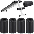 Hollowfly 4 Pcs Foam Roller Pads for Weight Bench, 7.5 x 3.5 x 1 Inch - size: 7.5 x 3.5 x 1 Inch
