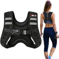 Weighted Vest Woman,Weight Vest for Women Men, - color: Black, size: 8LB