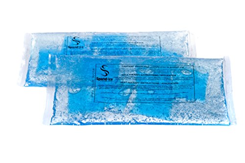 Reusable Gel Hot Cold Packs - Patented, Long-Lasting Ice & Heat Therapy - for Pain, Injuries & Coolers (2 Pack) - size: 2 Pack