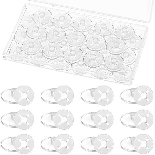 Wavwavw 12 Race Bib Clips Running Number Holder - color: Clear