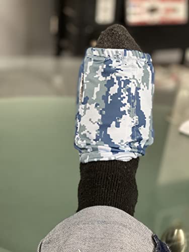 HurtSkurt® Premium Ice Therapy Sleeve – Seal Team Small – Stretch-Fit Wearable Cold Compression Wrap for Knee, Leg, Elbow & Ankle Recovery, Durable, Machine Washable, Stays Cold Longer - color: Seal Team, size: Small