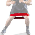 Serious Steel Fitness Hip and Glute Activation Band | Squat & Deadlift Warm-up Band for Hips and Glutes - color: Red (Regular - 15" X-Heavy)