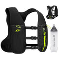 Maelstrom Running Vest, Lightweight Hydration Pack with 500ml Soft Flask - color: Black