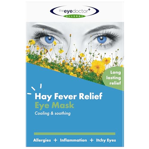 The Eye Doctor Allergy - Cold Eye Compress for Allergy & Hayfever Symptoms, Inflammation, Puffy Eyes, Headaches and Migraines. Reusable Gel Eye Mask for Soothing Relief – Cold Therapy - style: Cold Compress
