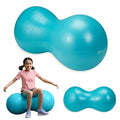 Gaiam Kids Peanut Ball Chair, Flexible Seating for Classroom - color: Teal