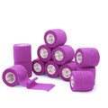 OK TAPE Self Adherent Cohesive Bandages Wrap 12Packs 2" x 5 Yards - color: Light Purple, size: 2 In x 5 Yards