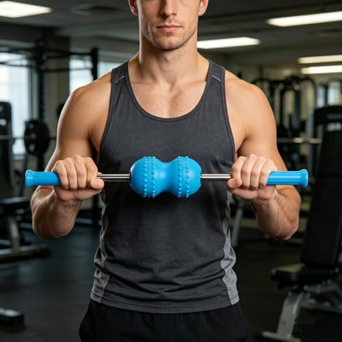 Massage Roller, Portable Multifunctional Body Muscle Yoga Massage Roller Stick Pain Relief Stick for Relief Muscle Soreness