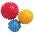 Spiky Massage Balls, 3PCS (Firm, Medium and Soft) - color: 3color