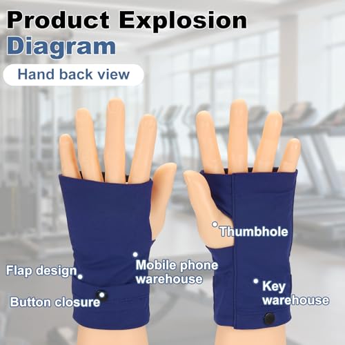PATIKIL Sports Wrist Wallet Wristband Phone Sleeve