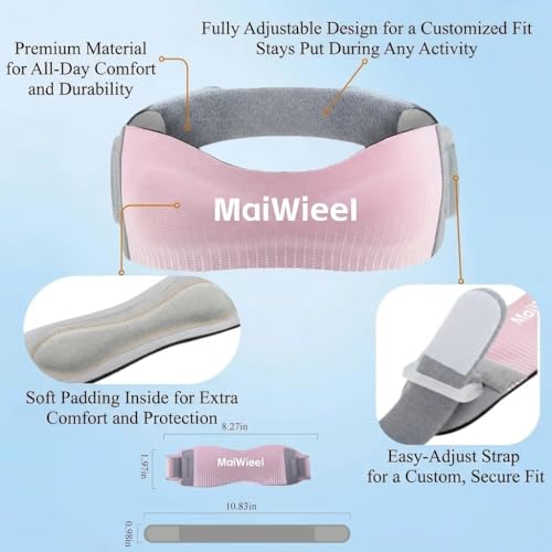 2 PCS Pink Patellar Tendon Support Strap for Knee Pain Relief - color: Pink