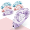 MARCADORUS Double Sided Tape Roller, Scrapbook Glue Tape 6 Pack, Extra-Long - size: 52.5 Ft x 0.31 In : 6 Pack