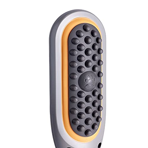 PAW WAVE Buzz Therapeutic Brush Vibration Pet Massager for Dogs and Cats Designed to Help Soothe Tension, Increase Circulation and Relieve Tight Muscles