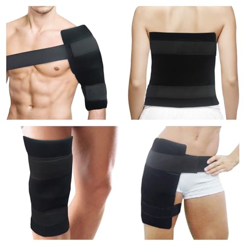 Gel Soft Flexible Ice Packs for Injuries - Reusable Freezer Cold Pack, Hot Cold Compress Therapy Cooling Gel Pad Wrap for Shoulder, Hip, Knee, Back, Leg, Injury, Swelling, Bruises, Surgery - 11" x 14" - style: 1 ice pack
