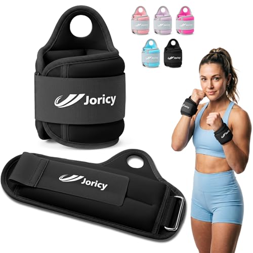 Wrist Weights with Thumb Loops Lock for Men Women Weighted Gloves - color: Black, size: 1.5 lb Each (3 LBS Total)