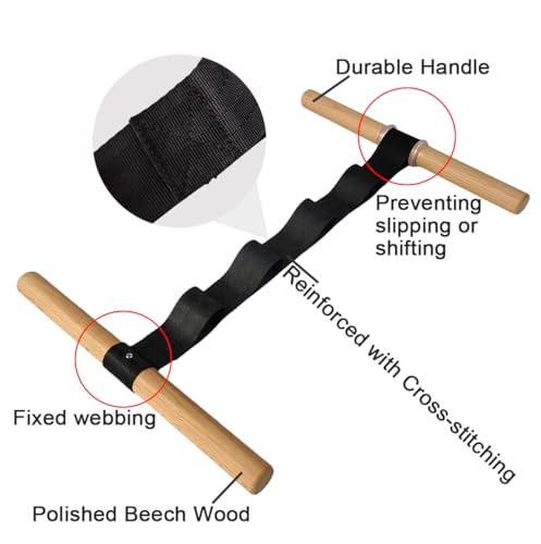Innovative Muscle Stretching Device, Adjustable Length Hamstring Stretcher Redefines Flexibility, Stable Sturdy Portable Body Extension Tool for Yoga, Full Body Pain Relief & Home Workout Recovery