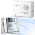 Wireless Bed Alarm with Motion Sensor and Caregiver Pager - size: 1 Motion Sensor + 1 Pager