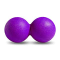 GOGO Peanut Massage Ball Double Lacrosse Fascia Balls - color: Purple