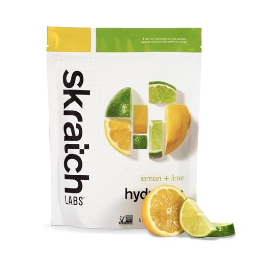 Skratch Labs Hydration Sports Drink Mix, Lemon Lime, 20 Servings - size: 20 Servings (Pack of 1)