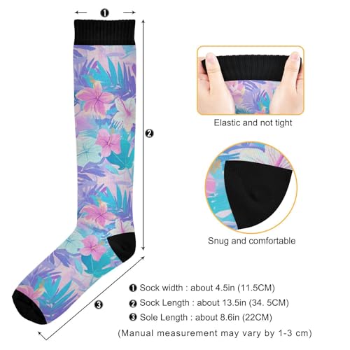 Wusikd Pirate Skulls Compression Socks for Women and Men Circulation Cute Long Socks for Athletic Running 1 - color: Multi 3