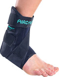 Aircast Airsport Ankle Brace for Chronic Ankle Instability, Sprained Ligaments and Strained Muscles or Tendons | Durable and Comfortable| RIGHT, Medium - size: Medium (Pack of 1), style: Right Foot