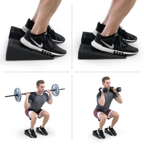Marcy Squat Wedge Set - Convertible Slant Board with Storage Bag ACC-2573