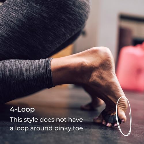 The Toe Spacer from Spacer Mobility, Recovery from the Ground Up, Correct Bunions, Plantar Fasciitis, & Correct Toes | Unisex Therapeutic Toe Spacer - Relieve Foot Pain and Tension | 4-Loop (4-Loop) - size: 4-Loop