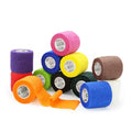 OK TAPE Self Adherent Cohesive Bandages Wrap 12Packs 2" x 5 Yards - color: Mix Color 01, size: 2 In x 5 Yards