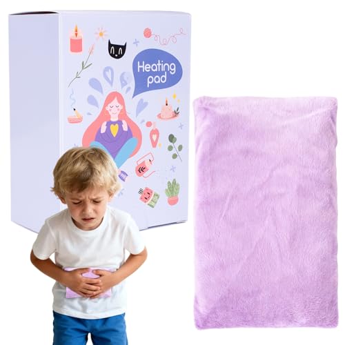 Microwavable Heating Pad - Multi-Purpose Warm Relief for Neck, Shoulders, Lumbar Muscles, Colic & Upset Stomach, Soft Skin-Friendly Fabric, Portable for Home/Office/Travel