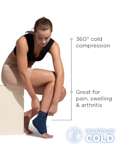 Tommie Copper BetterICE Ice Pack for Knee, Dark Navy, Reusable, Flexible - size: Knee 2XL