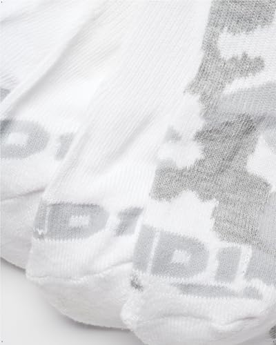 AND1 Mens Athletic Crew Socks 24 Pack Cushioned Comfort Socks - color: White Camo