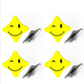 Magnetic RaceBib Fixing System - color: 4 SMILES, size: Small