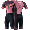 SLS3 Triathlon Suits Mens - Elite Aero Sleeved Trisuit for Swim Bike Run - color: Volt, size: Small