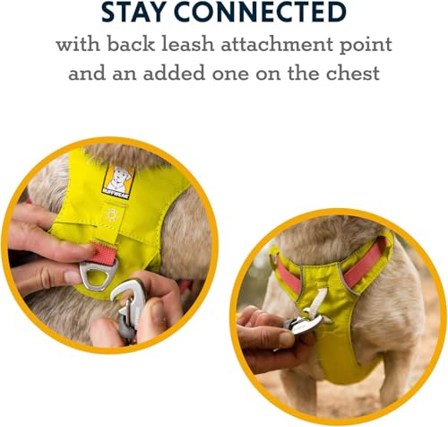 Ruffwear, Hi & Light Dog Chest Harness, Lichen Green, Small - color: Lichen Green, size: Small