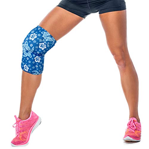 HurtSkurt® Premium Ice Therapy Sleeve – Turtle Bay Medium – Stretch-Fit Wearable Cold Compression Wrap for Knee, Leg, Elbow & Ankle Recovery, Durable, Machine Washable, Stays Cold Longer - color: Turtle Bay, size: Medium
