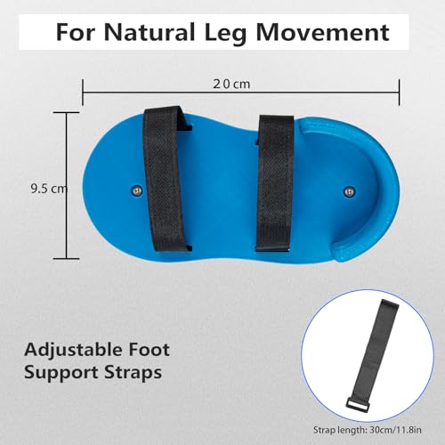 Adaptive Tricycle Pedals Compatible with Most Tricycles Adaptive Bike Pedal Stabilizers for Special Needs | Foot Support & Ankle Straps | Secure Non-Slip Fit to Build Confidence & Independence