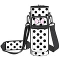 Water Bottle Holder with Strap, 18-32oz Water Bottle Carrier Sling Bag - color: Bow