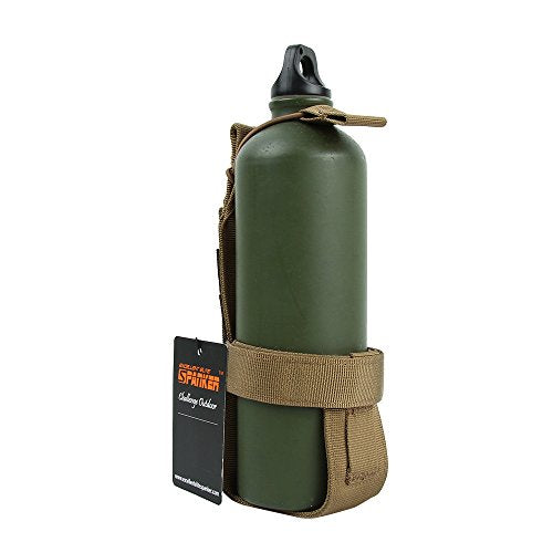 EXCELLENT ELITE SPANKER Tactical Military Portable Belt Bottle Holder Pouch - color: Coyote Brown