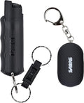 SABRE Personal Safety Kit with Pepper Spray and 2-in-1 Personal Alarm with LED Light, 0.54 fl oz, 25 Bursts,130dB Alarm, Audible Up to 1,250 Feet - color: Black, size: 0.54 Fluid Ounces/15 Grams