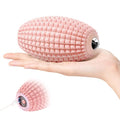 Vibrating Massage Ball with Rolling Head for Plantar Fasciitis - color: Pink
