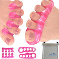 Chiroplax Gel Toe Separators Stretchers Spacers Bunion Tailor's Relief - color: Hot Pink