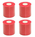 OBTANIM 4 Rolls Foam Underwrap Bandage Pre-Wrap Sports Tape for Athletic Elbow Knees Ankles, Latex Free (Rose Red) - color: Rose Red