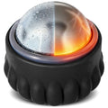 Massage Ice Roller Ball Cold & Heat Therapy Pain Relief Myofascial Release - color: Black