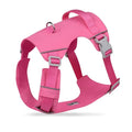 Mile High Life No Pull Dog Harness with Reflective Stripe, Adjustable Easy Get on Lightweight Harness for Small Medium Large Dogs Walking Running Training (Hot Pink, L Chest 21"-28") - color: Hot Pink, size: L Chest 21"-28"