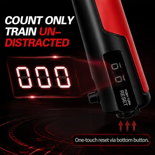 Senston Grip Strength Trainer 2 Pack, Adjustable 11-220lbs with Counter - color: Red