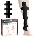 KTQUICK Precut Kinesiology Tape for Achilles Tendon,12PCS,20% Stronger,Black - color: Black